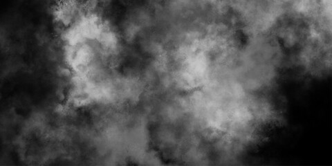 Cloud, fog, or smoke isolated on black background. abstract soft textured white and black background with gray speckles, smoke background and dense fog grunge smog texture art design. 