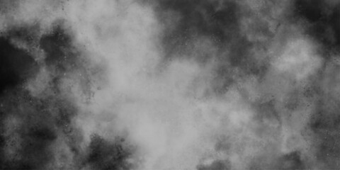 Cloud, fog, or smoke isolated on black background. abstract soft textured white and black background with gray speckles, smoke background and dense fog grunge smog texture art design. 