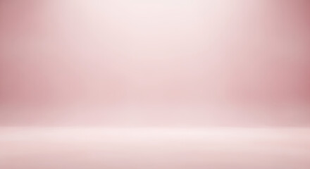 Soft pink gradient studio background backdrop for elegant product display