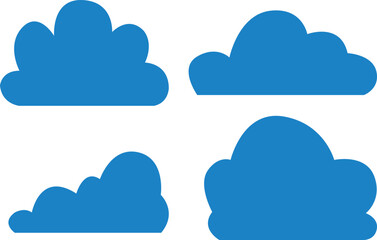 
Flat clouds collection