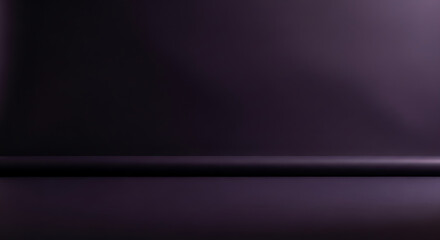 Minimalist plum purple studio background for product display, showroom