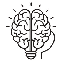 Creative Mind Line Art