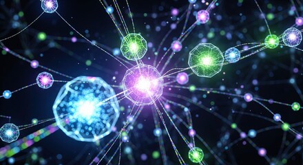 Vibrant Abstract Representation of Scientific Concepts in High Definition Visual Art