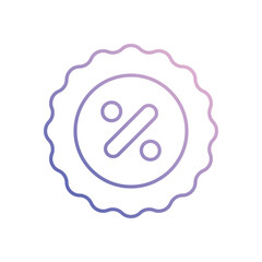 Discount  vector icon