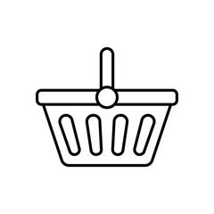 Basket vector icon
