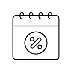 Calendar vector icon