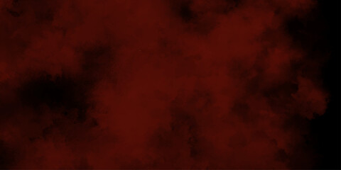266Abstract bloody grunge overlays fog isolated on black background. Scary Red and black horror red grunge texture and old wall texture effect powder color explosion background. Dark red slate backgro