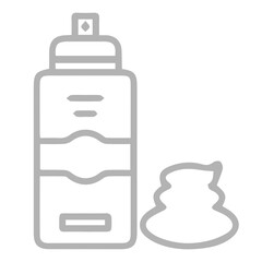 Shaving Cream Outline