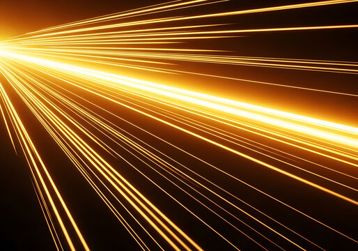 Abstract golden radial light beams background design | Dynamic high-speed data warp effect motion lines | Intense glowing orange energy streaks on black backdrop | Vertical background template for tec