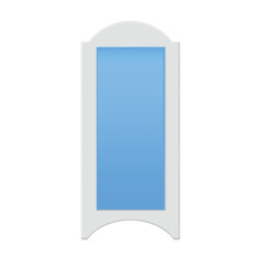 Illustration of a wax strip for hair removal from various areas, located on a white background