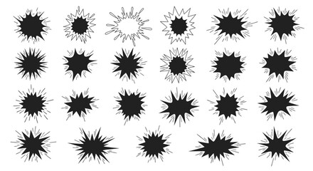 Black friday sale design with abstract shapes and modern typography for promotional materials