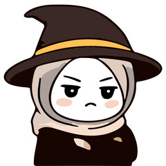 funny cartoon illusionist