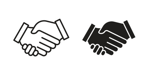 Partner icons set. Pixel Perfect scalable icons.