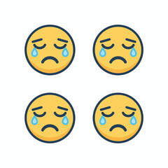 Weary Face Emoji for Expressing Fatigue and Exhaustion