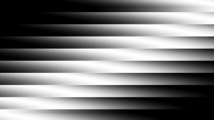 Fototapeta premium Abstract White Ribbed Gradient Background, Futuristic Fractal Glass Effect