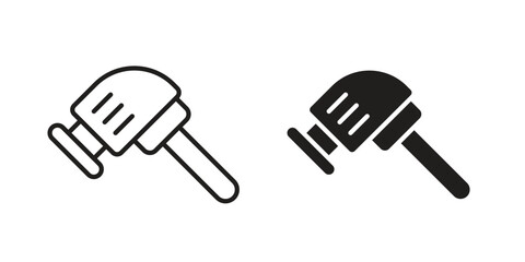 Polisher icons set. Pixel Perfect scalable icons.