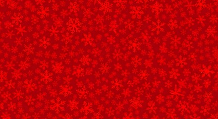 Seamless red snowflake pattern, perfect for festive backgrounds, holiday designs, and winterthemed projects, adding a touch of seasonal charm and elegance