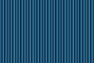 Seamless abstract background texture of vertical ribbed parallel lines in varying shades of cool blue and teal