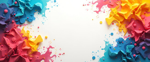 An artistic interpretation of the cheapest home loan options concept, featuring vibrant colors and an abstract layout, allowing ample space for copy integration.