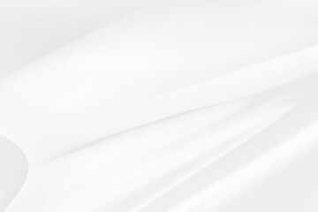 soft light and shadow fabric abstract smooth curve shape decorative modern fashion white and gray backgrounds
