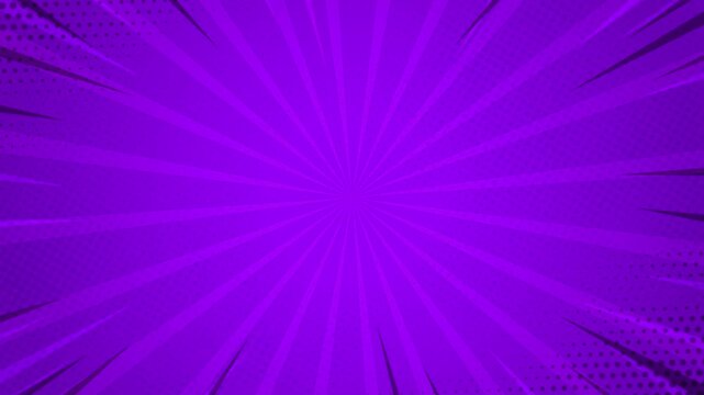 Colorful comic style animation background. Retro pop art cartoon design background. Perfect for pop art intros, funny promo videos, and energetic motion graphics.