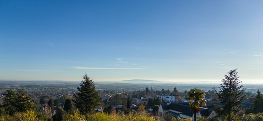 panorama, early morning, Worcestershire