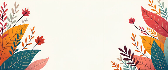 An inspiring exploration of wellbeing programs, expressed through innovative graphics and vibrant colors, with ample copy space for effective messaging.