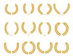 laurel wreath set