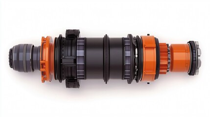 Jet engine cross-section illustrating hybrid SAF combustion with lower emissions cloud.