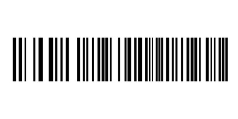 Barcode isolated on white background. Code stripes sticker. Barcode labels, customers qr code.