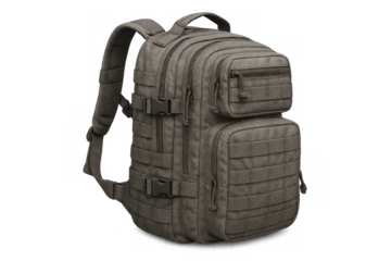 Tactical military backpack with molle system, rucksack for outdoor activities, camping, hiking, travel, and survival gear