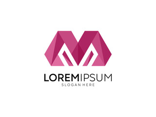 Logo design. Initial 