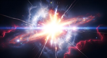 Cosmic explosion illuminates ethereal nebula clouds