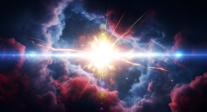 Cosmic genesis amidst stellar dust clouds