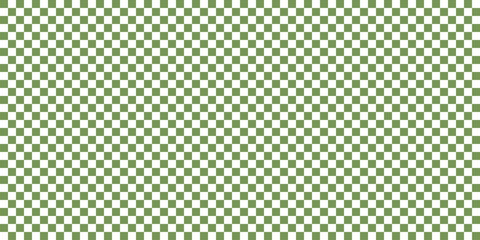 Retro checkered grid green pattern. Vintage kitchen design. Abstract background. Textured paper frame. Vector hand drawn illustration