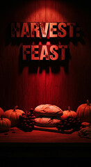 HARVEST: FEAST Rustic Slab Serif, Crimson Spotlight