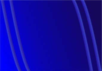 Dark Blue Gradient Abstract Curve Lines Background