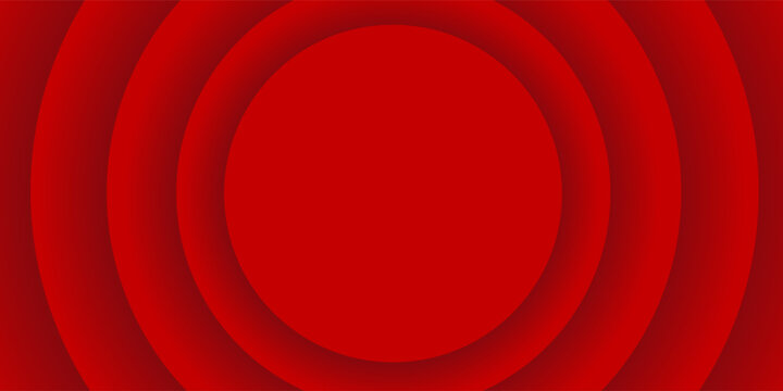 Retro cartoon background with red circles. Vector illustration