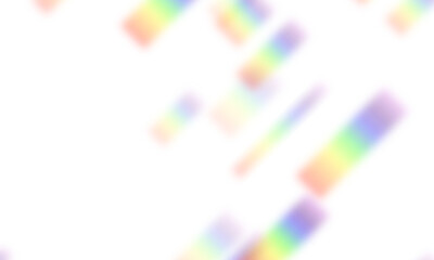 Iridescent Rainbow Swipes Colorful, Isolated PNG Graphic Element for Modern Designs