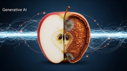 Generative AI - The duality of creation and decay in digital innovation.