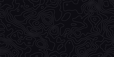 Background of the topographic map. Topographic map patterns, topography line map. Vintage outdoors style.