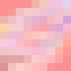 Soft Pink Pastel Mosaic Grid Pattern