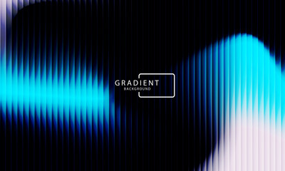 Vibrant gradient pattern with vertical glowing neon lines blending smooth and radiant colors. Minimalistic and futuristic abstract background perfect for creative digital designs. Vector illustration