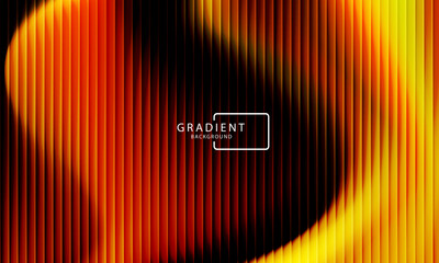 Vibrant gradient pattern with vertical glowing neon lines blending smooth and radiant colors. Minimalistic and futuristic abstract background perfect for creative digital designs. Vector illustration