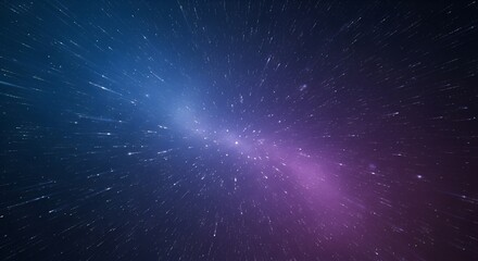 Space warp tunnel through cosmic realm