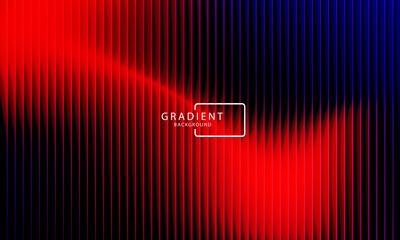 Vibrant gradient pattern with vertical glowing neon lines blending smooth and radiant colors. Minimalistic and futuristic abstract background perfect for creative digital designs. Vector illustration