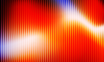 Vibrant gradient pattern with vertical glowing neon lines blending smooth and radiant colors. Minimalistic and futuristic abstract background perfect for creative digital designs. Vector illustration