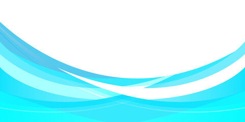 Fototapeta premium Sea waves layered vector background illustration and sea beach vector illustration.