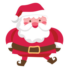 Cartoon Santa Claus christmas illustration