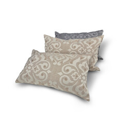 Set of modern decorative pillows